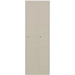 Garderobenschrank Primary Locker | 2 Abteile - 643 sand