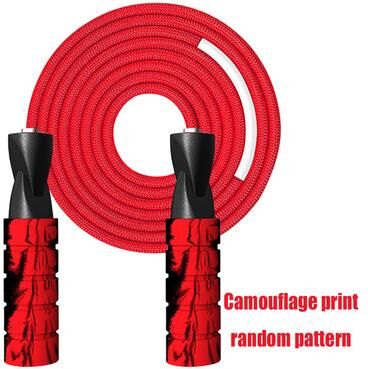 Clever Finds Adjustable Speed Jump Rope With Ball Bearings For CrossFit Cardio And Fitness red