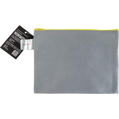 FolderSys Reißverschlussbeutel A6 non-woven-PP opak hellgrau