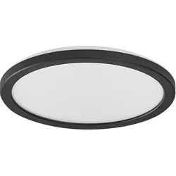 Osram, Deckenleuchte, SMART+ ORBIS Ultra Slim Backlight Black 235mm RGB + TW (1070 lm)