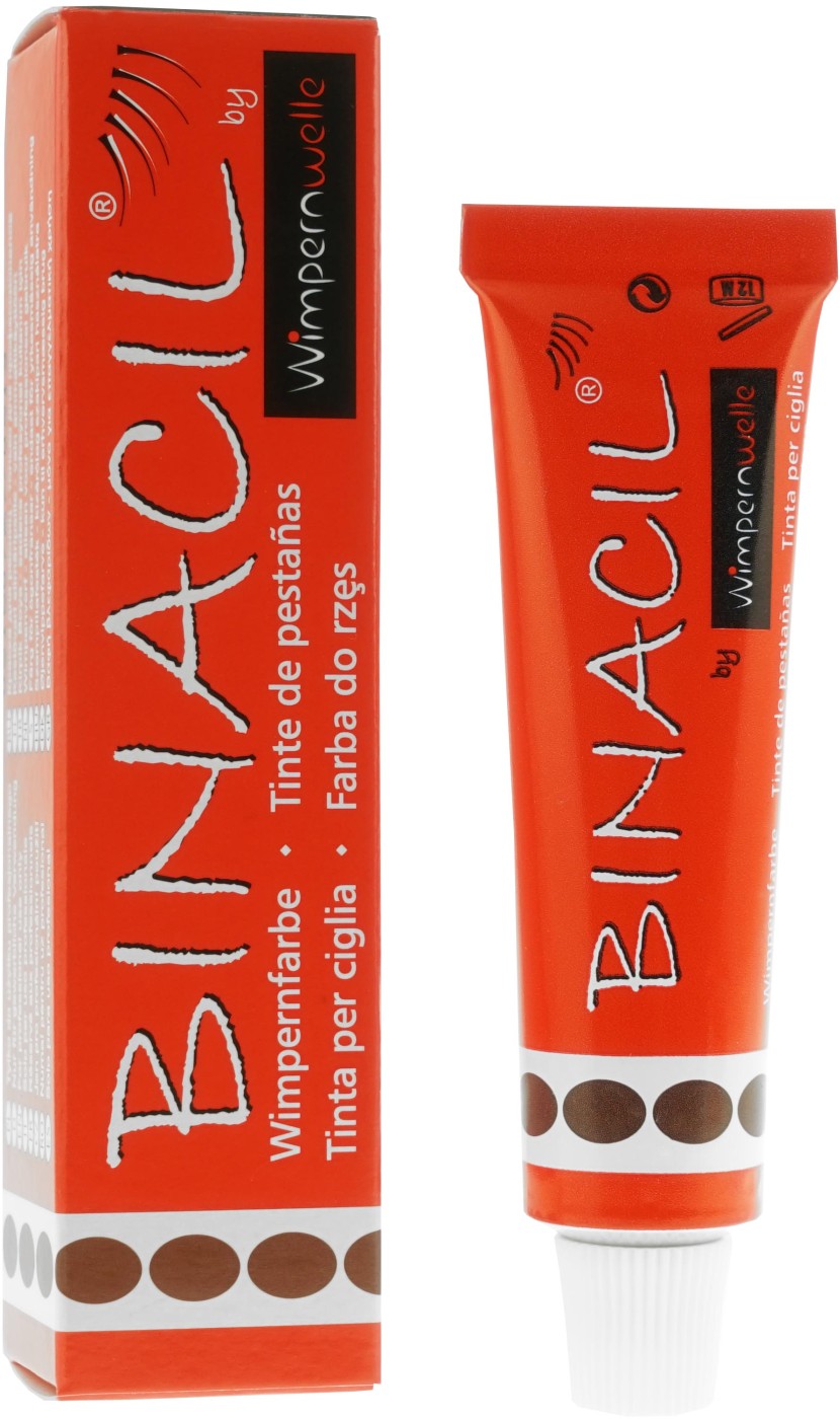 Wimpernwelle BINACIL Wimpern und Augenbrauenfarbe braun WW-23954