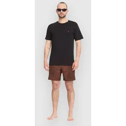 Volcom Melange Trunk 17 Boardshorts brown horn Gr. L