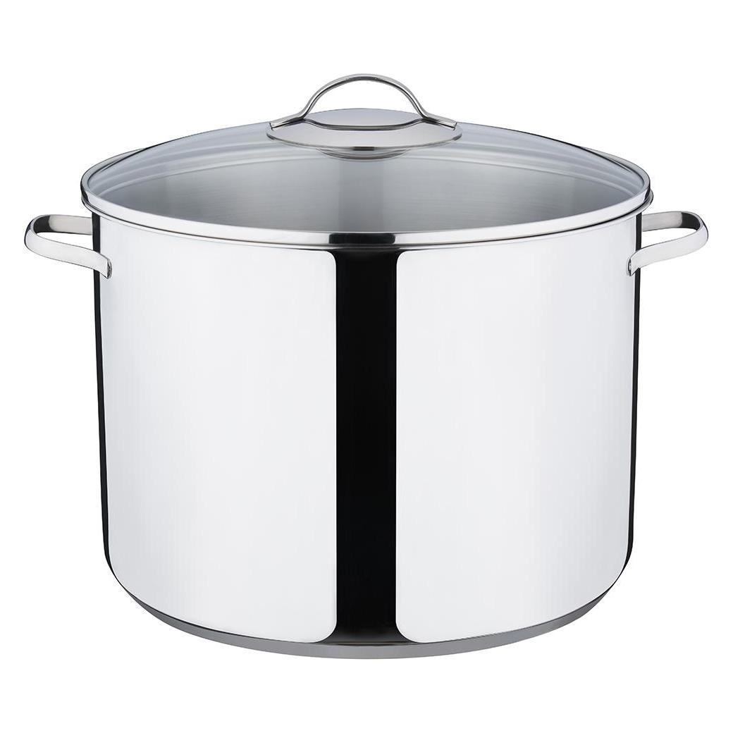 Kelomat Hoher Topf Glas-Deck. 30cm 15L (Kochtopf, Edelstahl) (21894764)