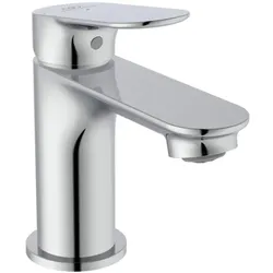 Ideal Standard Ceralife O Waschtischarmatur BE001AA Ausladung 95mm, Blue Start, ohne Ablaufgarnitur, chrom