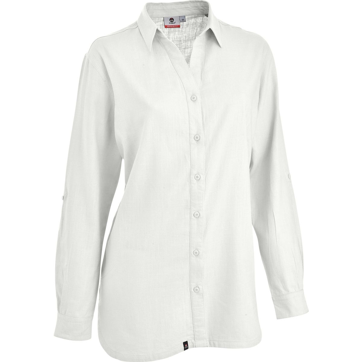 MAUL Sport Rosenberg - 1/1 Krempelbluse in Leinenoptik off white (99) 40 5330200409-99-40