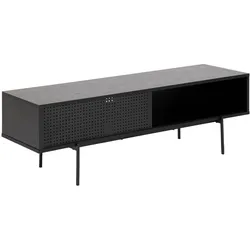 Actona »Angus« TV-Tisch Esche schwarz Dekor 180x44,5x40 cm