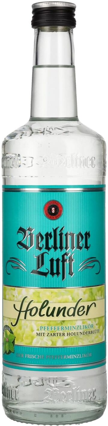 Berliner Luft HOLUNDER Pfefferminzlikör 18% Vol. 0,7l