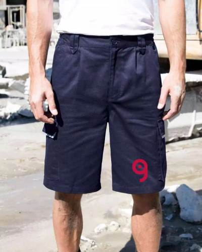 Shorts da Lavoro Work-Guard Uomo, Resistenti, Poliestere-Cotone Personalizzate o neutre Result Work Guard
