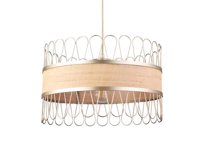 Suspension En Rotin D40 Cm - Flore