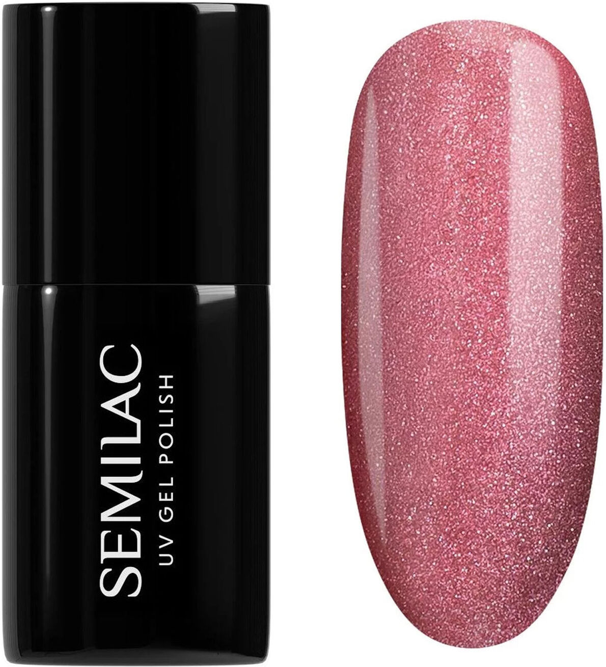 SEMILAC UV Gel Nail Polish No.662 Rose Gloss 7ml