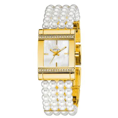 Quarzuhr, weiß, Armbanduhren, Damen, Quarzuhr