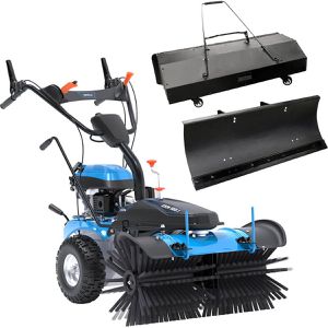 Güde Kehrmaschine GKM 100.1, Benzin 4,4 PS, 100 cm Kehrbreite, Flächenleistung 4300 m²/h