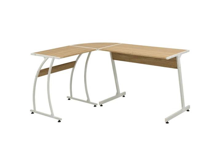 vidaXL Eckschreibtisch L-förmig Eiche