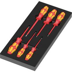 Wera 97111 Serie 100 VDE Set 2 Werkstatt Schraubendreher-Set Schlitz, PH 05150134001
