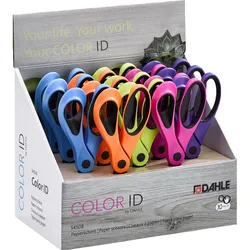 Dahle, Schere, Universalschere Display Papierschere 8" 54580 COLOR ID (20.32 cm)