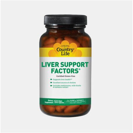 COUNTRY LIFE LIVER SUPPORT FACTORS 50 COMPRIMIDOS