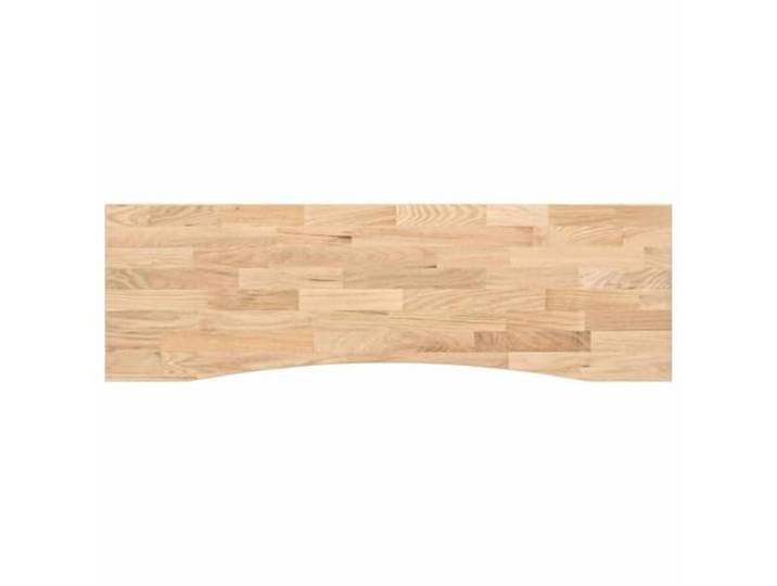 Favemtsl Schreibtischplatte 160x50x2,5 cm Massivholz Eiche Unbehandelt Rechteckige Tischplatte aus reinem Eichenholz für DIY-Schreibtische im Arbeitszimmer oder Büro.