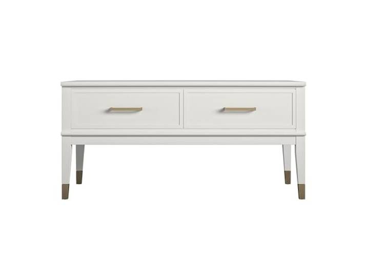 Westerleigh Couchtisch mit Lift-Top, weiß