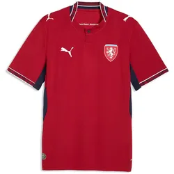 PUMA FACR Tschechien Heimtrikot WM 2026 Herren 01 - dark cherry/puma navy XL