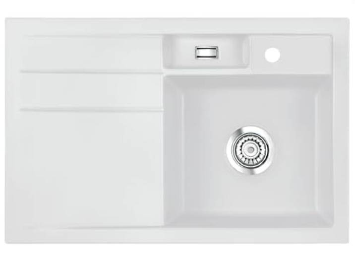 Systemceram Bela 78 Satin Keramikspüle Handbetätigung