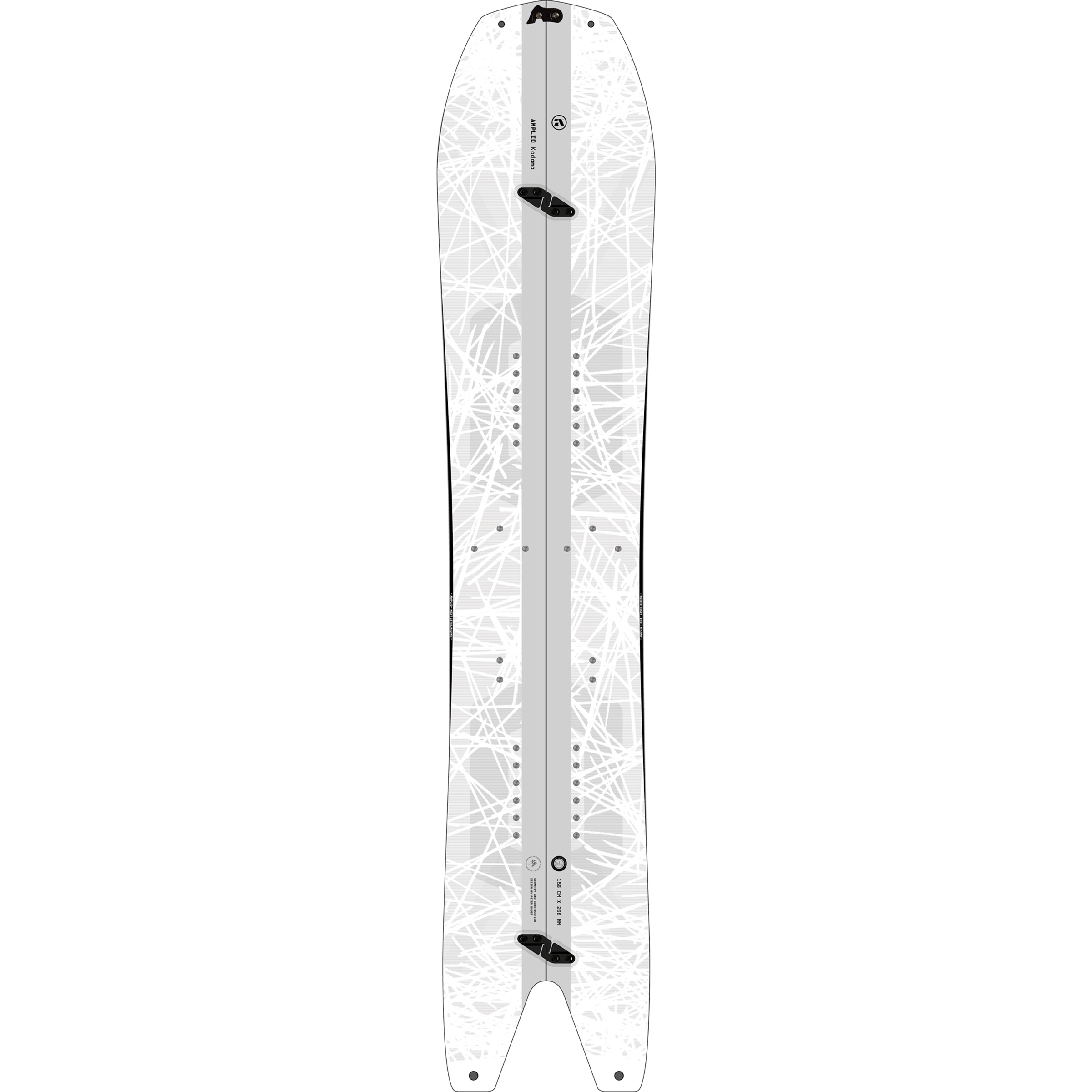 Amplid Kodama Splitboard 26/27 Splitboards schwarz Größe 156cm Splitboard
