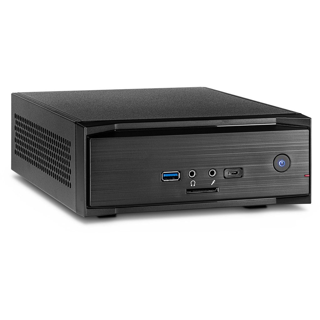 Inter-Tech MW-01 II Gehäuse Mini-ITX, USB 3.0 (Typ A+C) schwarz 88881244