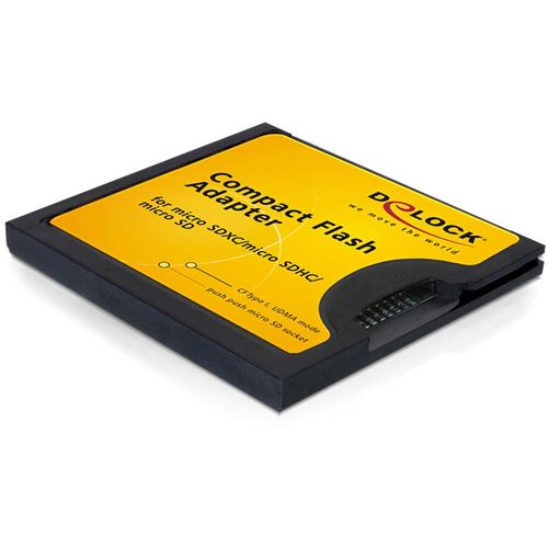 Delock microSD Adapter CompactFlash Modul Single Slot Kartenleser
