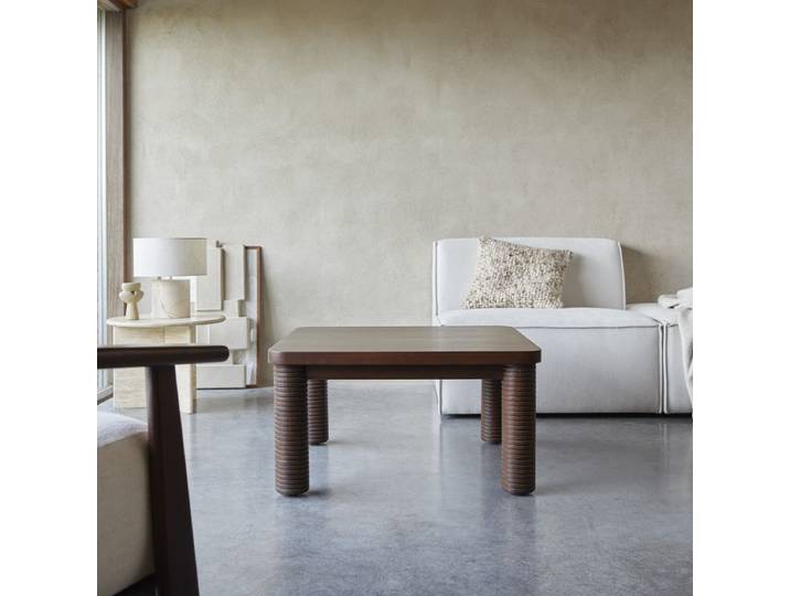 Couchtisch aus Mindiholz Leandro - Braun - Mindi