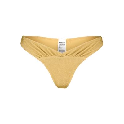 Bikini-Hose ALIFE & KICKIN, Damen, Gr. L, Normalgrößen, gold, 80% Polyamid 20% Elastan, Badehosen Bikini-Hose