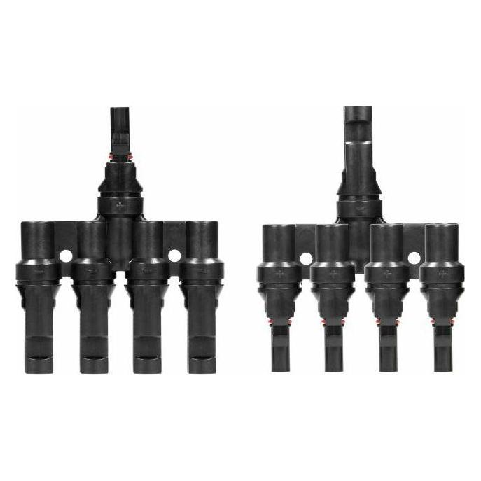 Orno 4xMC4-Splitter, T-Typ, für Photovoltaikmodule (Solarstecker) (OR-PV-13611)