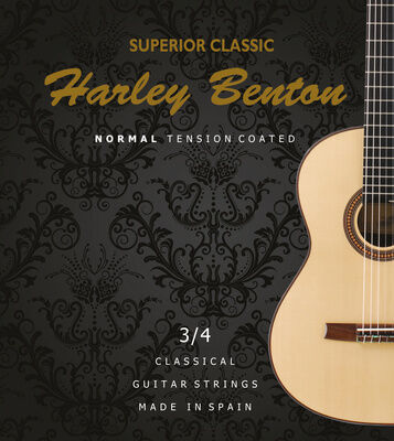 Harley Benton Superior Classic Coated NT 3/4