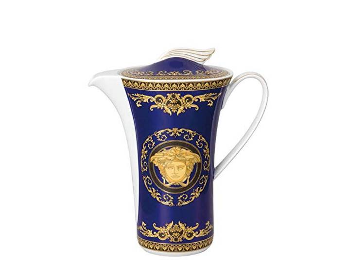Medusa blauw, koffiepot 6 P.