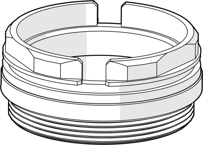 Hansa Befestigungsschraube M50 x 1 sw45 59914070 M50x1, SW45