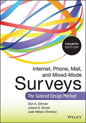 Dillman, Don A. - Internet, Phone, Mail, and Mixed-Mode Surveys: The Tailored Design Method - Preis vom 13.10.2026 19:28:25 h