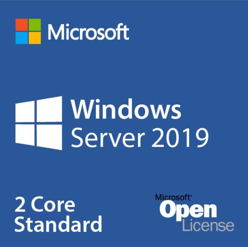 Microsoft Windows Server 2019 Standard 2 Core Licence complémentaire 2 cœurs pour Windows Server 2019 Standard permettant d'étendre de manière