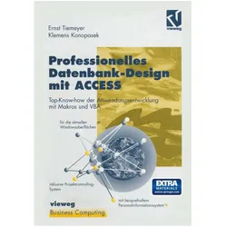 Professionelles Datenbank-Design mit ACCESS, Fachbücher von Klemens Konopasek