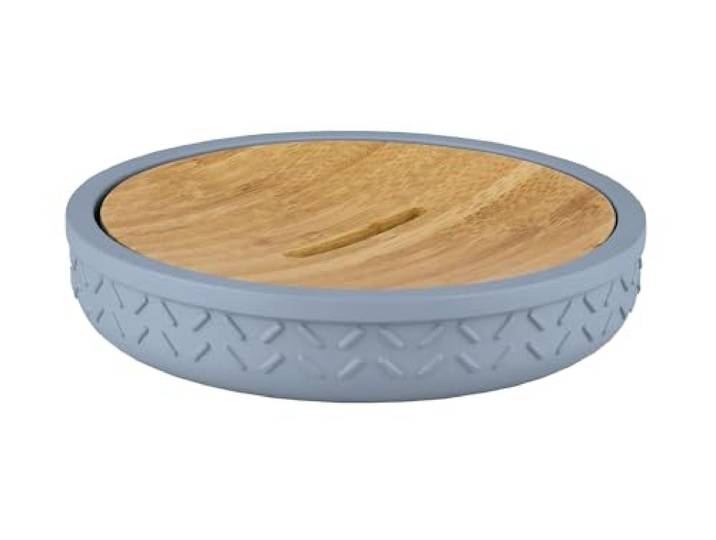 Kleine Wolke Seifenschale Dash, Accessoires, Farbe Iceblue, Material: Polyresin/Bambus