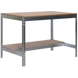SimonRack Arbeitstisch für Werkstatt, 910x760 mm, Tragfähigkeit 400 kg, Verzinkt - BT-0