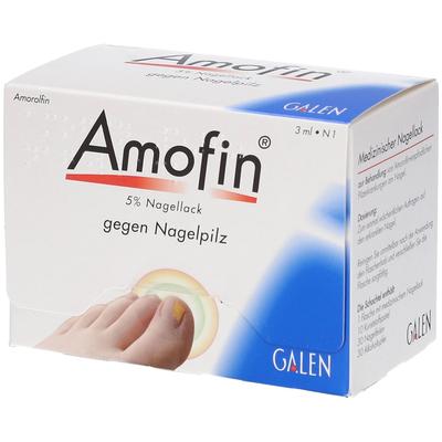 Amofin 5% Nagellack 3 ml Wirkstoffhaltiger