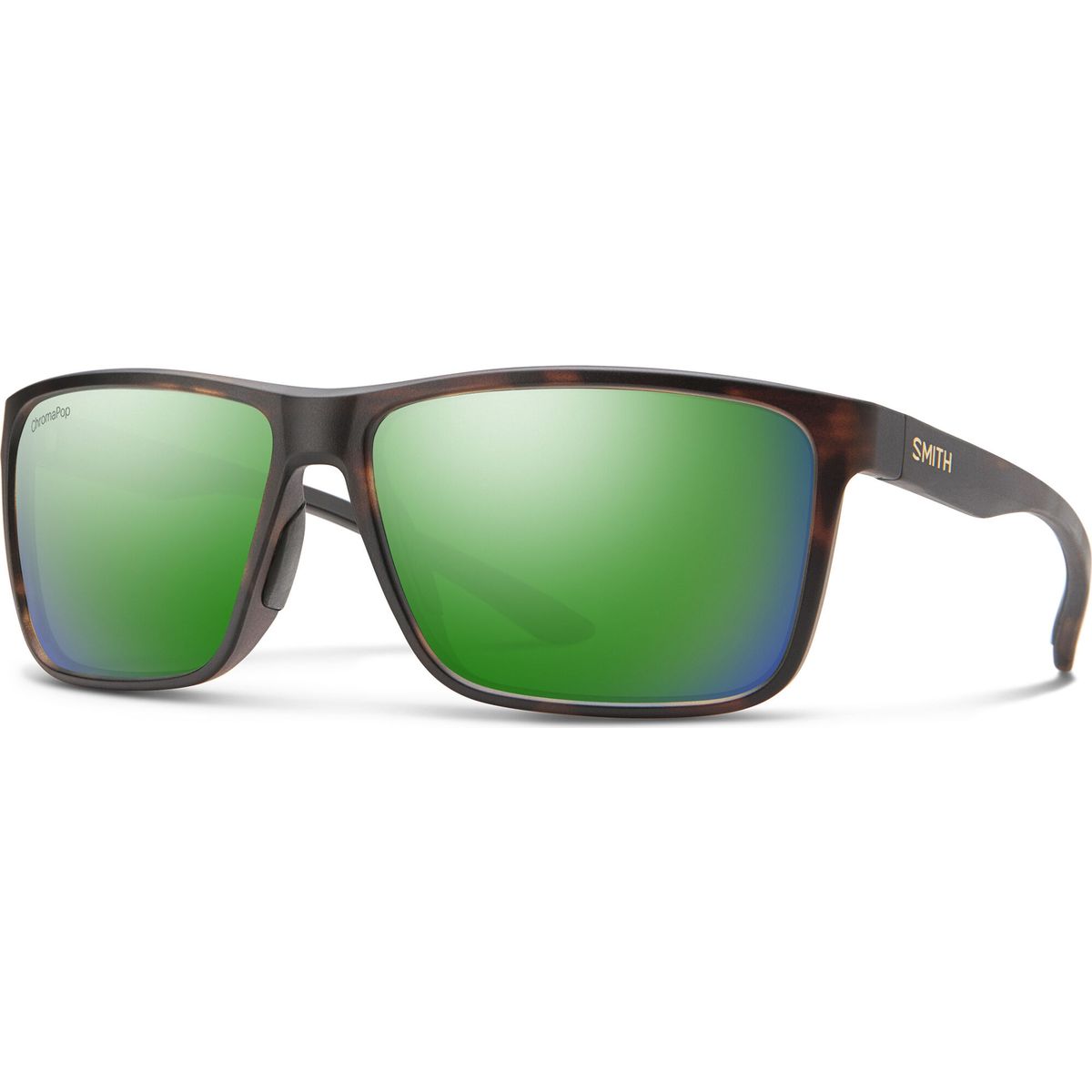 Smith Riptide matte tortoise chromapop glass polarized green mirror (HGC-61UI) 203682HGC61UI