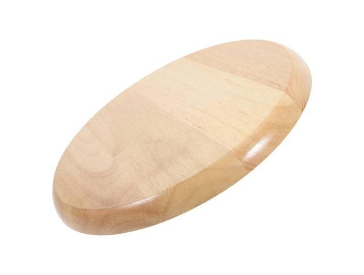 Tabouret rond en bois pour la maison avec 1 assise de rechange pour tabouret de bar