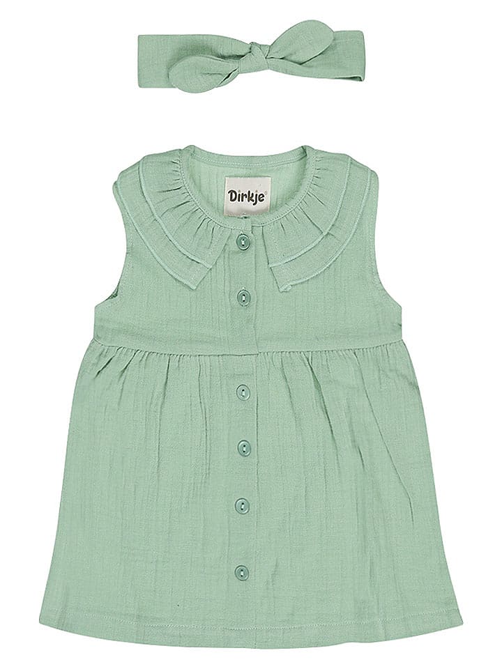 Dirkje 2tlg. Outfit in Grün - 80