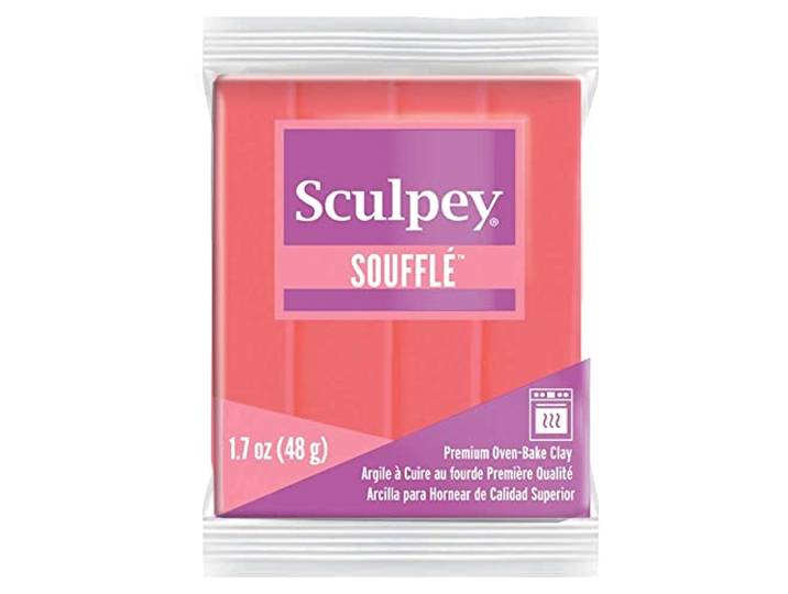 Sculpey Polyform SU 6009 modelleerklei Sculpey Soufflé, mandarijn, 48 gr