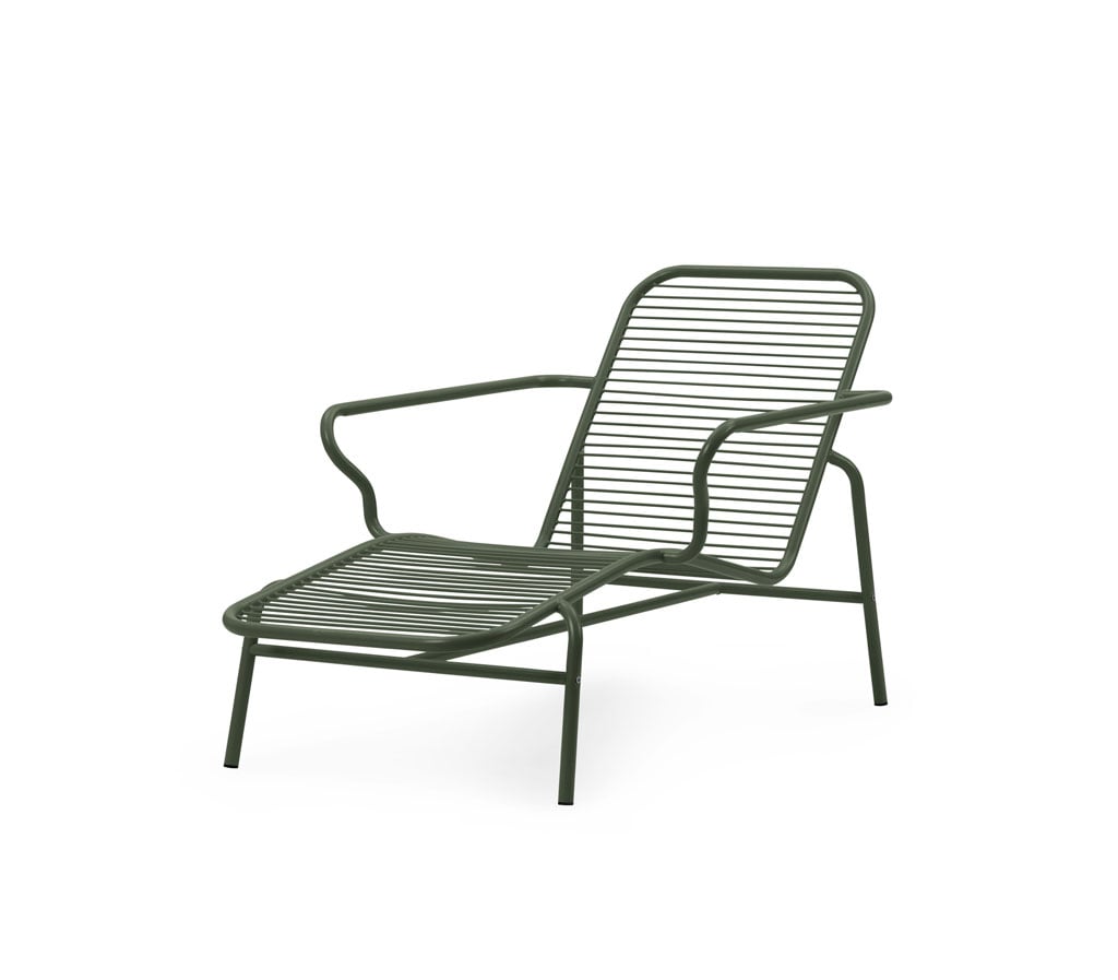Normann Copenhagen Vig Chaiselounge (dunkelgrün) dunkelgrün 608042