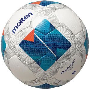 Molten Fußball Vantaggio F5N2810, Größe 5, 430 Gramm, weiß/blau, Trainingsball