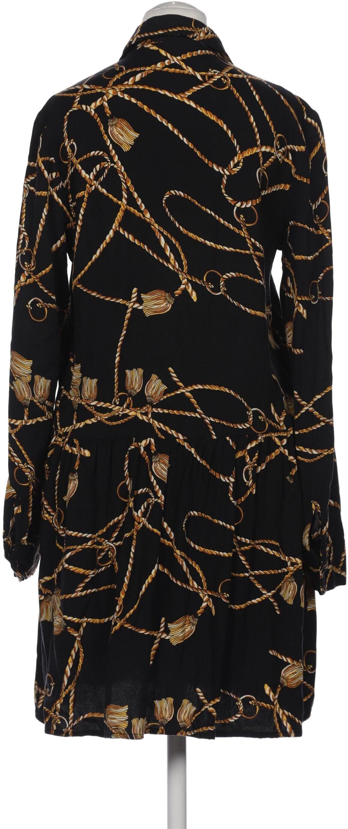 Stradivarius Damen Kleid, Schwarz, Gr. S, Viskose - Second Hand