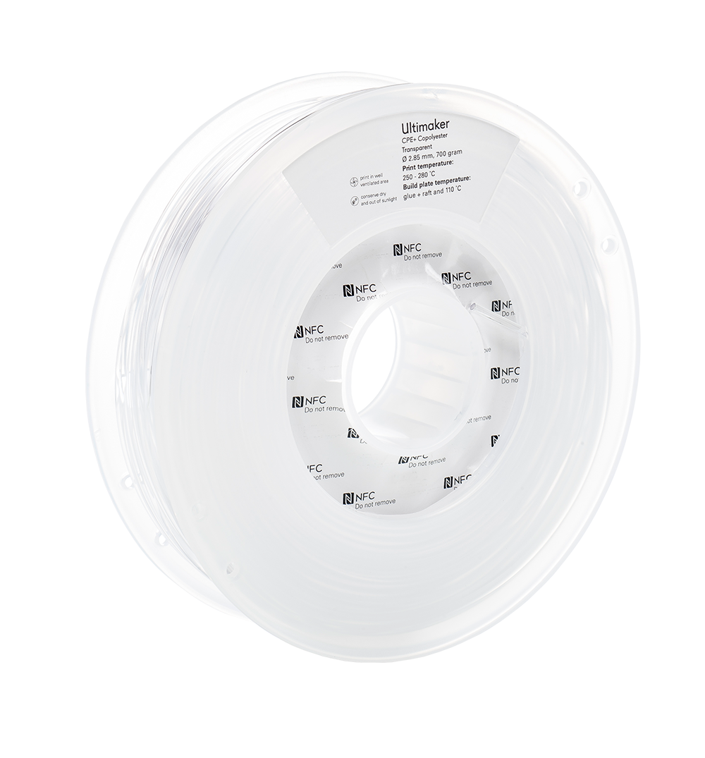 Ultimaker CPE+ - 2.85 mm - 700 g - Transparent 1643
