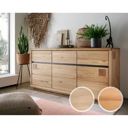 3S Frankenmöbel »Cara« Massivholz Sideboard II WZ-0159 / Kernbuche