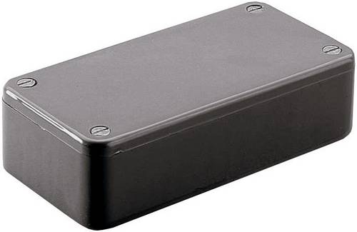 Hammond Electronics 1591ABK Euro-Gehäuse 100 x 50 x 21 ABS Schwarz 1St.