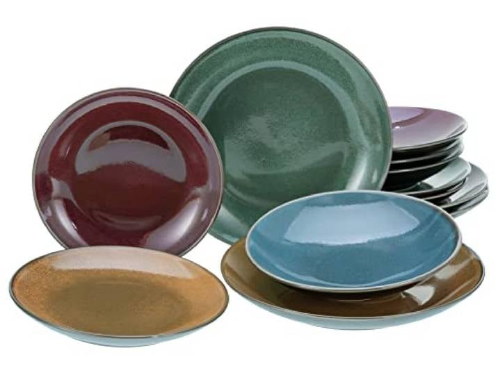 CreaTable\, 23859\, Série MARRAKESCH Collection\, Set de 12 assiettes